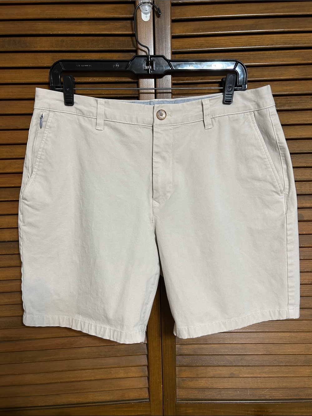 Bonobos Standard 7" Chino Stretch Cotton Twill Side and Rear Pockets Size 33